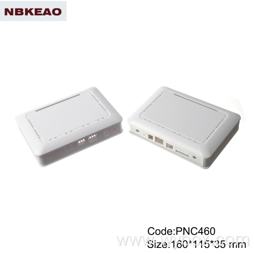 ABS enclosures for router manufacture wifi modern networking abs plastic enclosure abs box plastic enclosure electronics PNC460